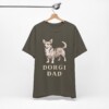 Dorgi Dad Shirt, Vintage Dog Sketch Tee, Dog Dad Gift