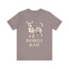 Dorgi Dad Shirt, Vintage Dog Sketch Tee, Dog Dad Gift