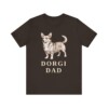 Dorgi Dad Shirt, Vintage Dog Sketch Tee, Dog Dad Gift