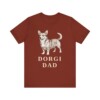 Dorgi Dad Shirt, Vintage Dog Sketch Tee, Dog Dad Gift