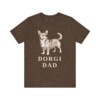 Dorgi Dad Shirt, Vintage Dog Sketch Tee, Dog Dad Gift