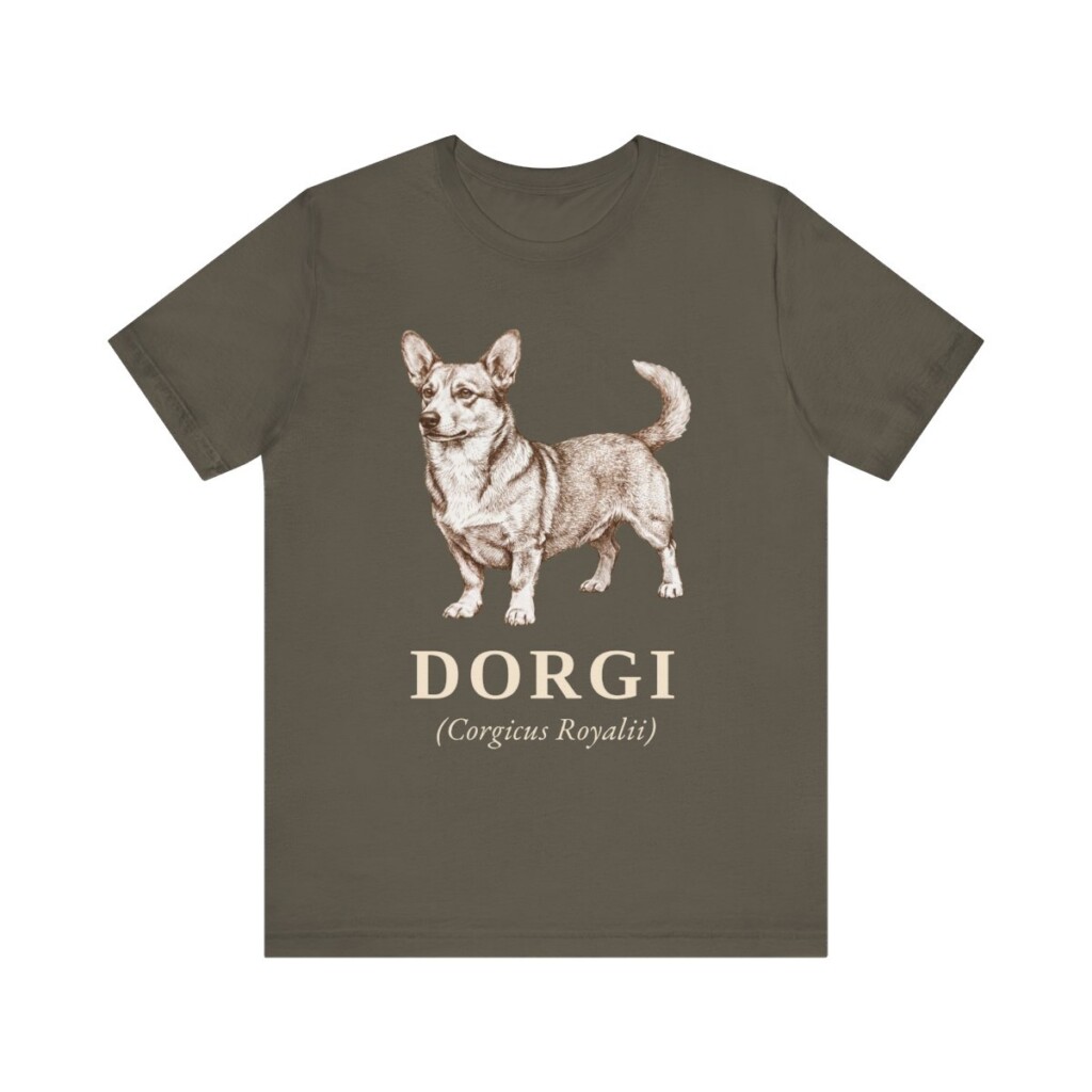 Dorgi Latin Shirt, Vintage Dog Sketch Tee, Dog Latin Gift Dorgi Latin Shirt, Vintage Dog Sketch Tee, Dog Latin Gift