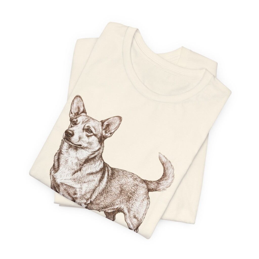 Dorgi Latin Shirt, Vintage Dog Sketch Tee, Dog Latin Gift Dorgi Latin Shirt, Vintage Dog Sketch Tee, Dog Latin Gift
