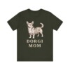 Dorgi Mom Shirt, Vintage Dog Sketch Tee, Dog Mom Gift