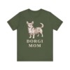 Dorgi Mom Shirt, Vintage Dog Sketch Tee, Dog Mom Gift