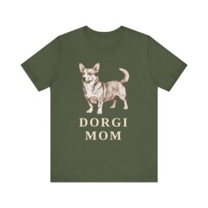 Dorgi Mom Shirt, Vintage Dog Sketch Tee, Dog Mom Gift