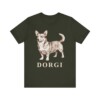 Dorgi Shirt, Vintage Dog Sketch Tee, Dog Lover Gift