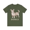 Dorgi Shirt, Vintage Dog Sketch Tee, Dog Lover Gift