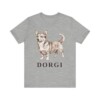 Dorgi Shirt, Vintage Dog Sketch Tee, Dog Lover Gift