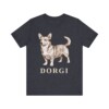 Dorgi Shirt, Vintage Dog Sketch Tee, Dog Lover Gift