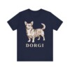 Dorgi Shirt, Vintage Dog Sketch Tee, Dog Lover Gift