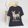 Dorgi Shirt, Vintage Dog Sketch Tee, Dog Lover Gift