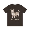 Dorgi Shirt, Vintage Dog Sketch Tee, Dog Lover Gift