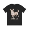 Dorgi Shirt, Vintage Dog Sketch Tee, Dog Lover Gift
