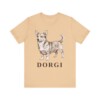 Dorgi Shirt, Vintage Dog Sketch Tee, Dog Lover Gift