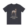 Dutch Shepherd Dad Shirt, Vintage Dog Sketch Tee, Dog Dad Gift