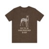 Dutch Shepherd Dad Shirt, Vintage Dog Sketch Tee, Dog Dad Gift