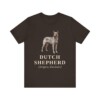 Dutch Shepherd Latin Shirt, Vintage Dog Sketch Tee, Dog Latin Gift