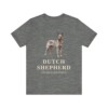 Dutch Shepherd Latin Shirt, Vintage Dog Sketch Tee, Dog Latin Gift
