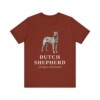 Dutch Shepherd Latin Shirt, Vintage Dog Sketch Tee, Dog Latin Gift
