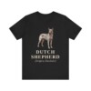 Dutch Shepherd Latin Shirt, Vintage Dog Sketch Tee, Dog Latin Gift