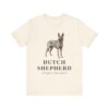 Dutch Shepherd Latin Shirt, Vintage Dog Sketch Tee, Dog Latin Gift