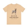 Dutch Shepherd Latin Shirt, Vintage Dog Sketch Tee, Dog Latin Gift