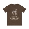 Dutch Shepherd Latin Shirt, Vintage Dog Sketch Tee, Dog Latin Gift