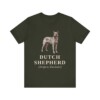Dutch Shepherd Latin Shirt, Vintage Dog Sketch Tee, Dog Latin Gift