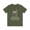 Dutch Shepherd Latin Shirt, Vintage Dog Sketch Tee, Dog Latin Gift