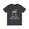 Dutch Shepherd Latin Shirt, Vintage Dog Sketch Tee, Dog Latin Gift