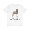 Dutch Shepherd Shirt, Vintage Dog Sketch Tee, Dog Lover Gift