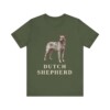 Dutch Shepherd Shirt, Vintage Dog Sketch Tee, Dog Lover Gift