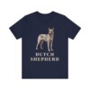 Dutch Shepherd Shirt, Vintage Dog Sketch Tee, Dog Lover Gift