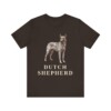 Dutch Shepherd Shirt, Vintage Dog Sketch Tee, Dog Lover Gift