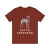 Dutch Shepherd Shirt, Vintage Dog Sketch Tee, Dog Lover Gift