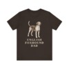English Foxhound Dad Shirt, Vintage Dog Sketch Tee, Dog Dad Gift