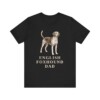 English Foxhound Dad Shirt, Vintage Dog Sketch Tee, Dog Dad Gift