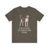English Foxhound Dad Shirt, Vintage Dog Sketch Tee, Dog Dad Gift