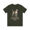 English Foxhound Dad Shirt, Vintage Dog Sketch Tee, Dog Dad Gift