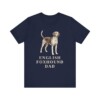 English Foxhound Dad Shirt, Vintage Dog Sketch Tee, Dog Dad Gift
