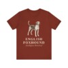 English Foxhound Latin Shirt, Vintage Dog Sketch Tee, Dog Latin Gift