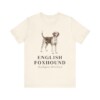 English Foxhound Latin Shirt, Vintage Dog Sketch Tee, Dog Latin Gift