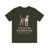English Foxhound Latin Shirt, Vintage Dog Sketch Tee, Dog Latin Gift