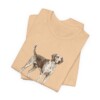 English Foxhound Latin Shirt, Vintage Dog Sketch Tee, Dog Latin Gift