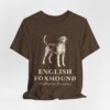 English Foxhound Latin Shirt, Vintage Dog Sketch Tee, Dog Latin Gift