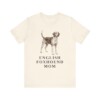 English Foxhound Mom Shirt, Vintage Dog Sketch Tee, Dog Mom Gift
