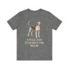 English Foxhound Mom Shirt, Vintage Dog Sketch Tee, Dog Mom Gift