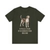 English Foxhound Mom Shirt, Vintage Dog Sketch Tee, Dog Mom Gift