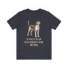 English Foxhound Mom Shirt, Vintage Dog Sketch Tee, Dog Mom Gift